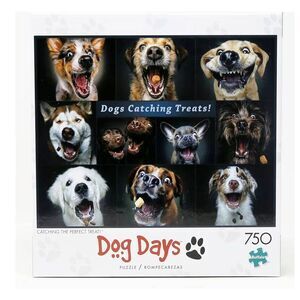 Buffalo Games - Catching The Perfect Treat - 750 Piece Jigsaw Puzzle, 24" L X 18